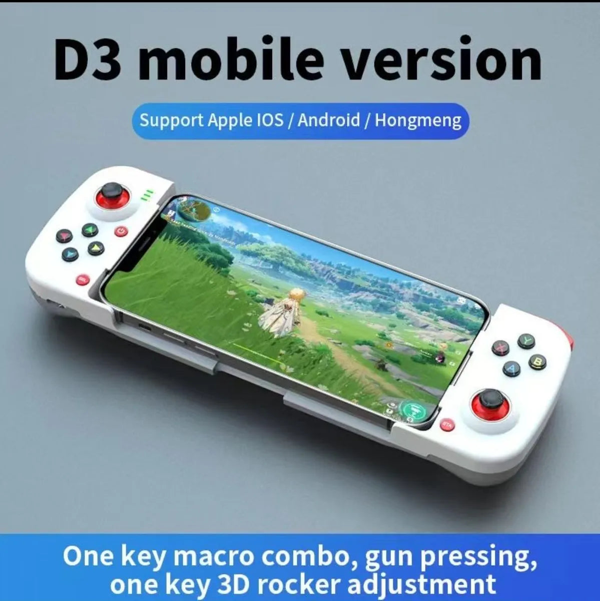 Control Bluetooth Celular Gamepad D3 Android/apple
