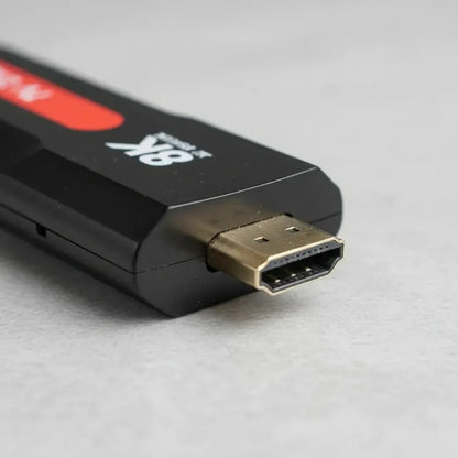 Game Tv Stick 8k Ultra Hd Android Tv Negro + Controles Estándar