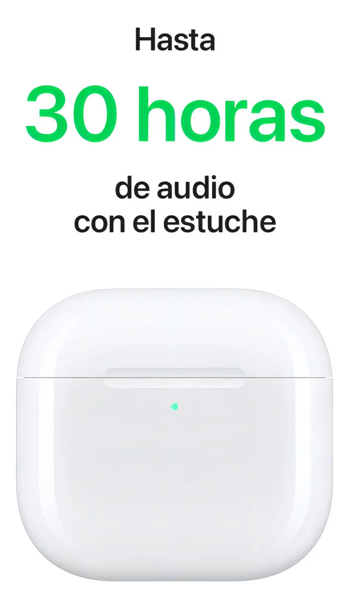AirPos 4ta Generación In-ear Blanco, Carga Inalámbrica