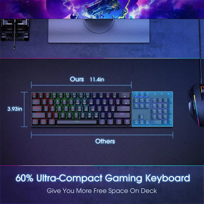 Teclado Mechanical Gamer RGB