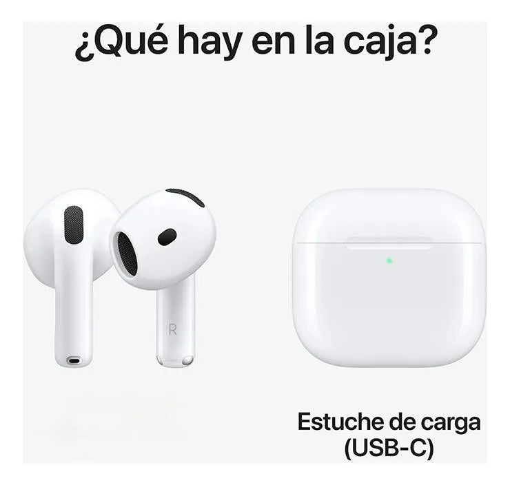 AirPos 4ta Generación In-ear Blanco, Carga Inalámbrica