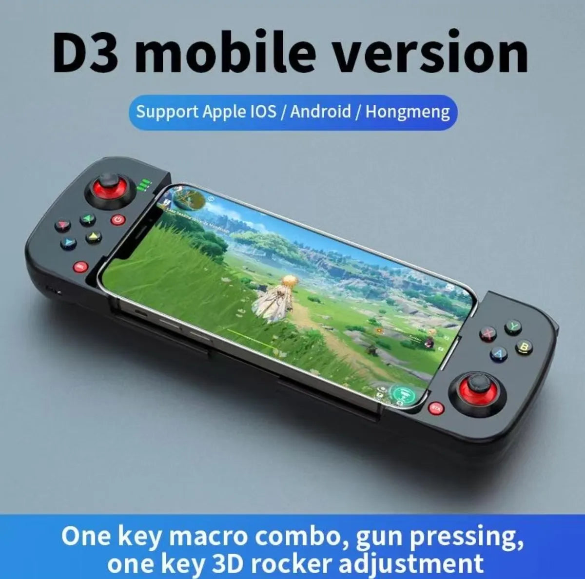 Control Bluetooth Celular Gamepad D3 Android/apple